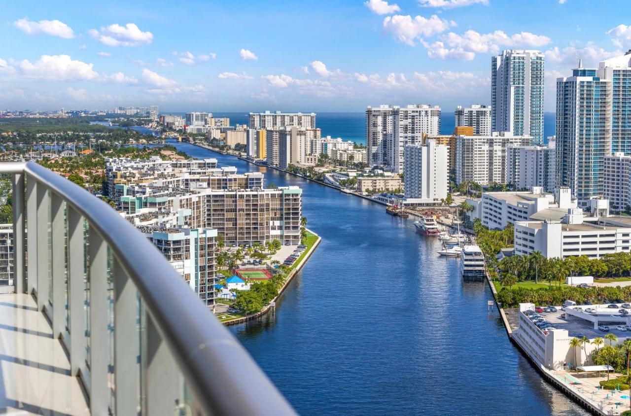 Beachwalk Resort Ph - Dream-Sky Mansion 3Dbr And 3Ba Luxury Penthouse Hallandale Beach Exterior foto