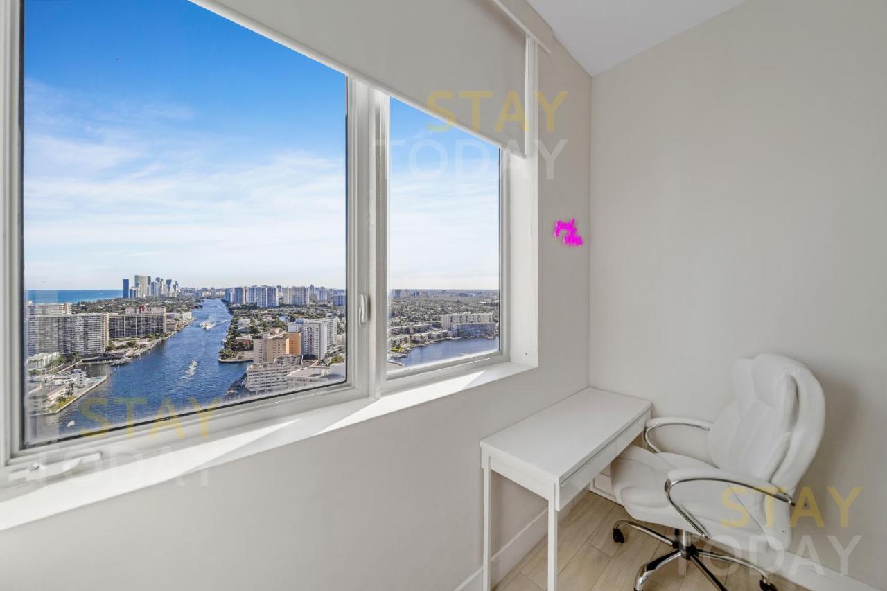 Beachwalk Resort Ph - Dream-Sky Mansion 3Dbr And 3Ba Luxury Penthouse Hallandale Beach Exterior foto